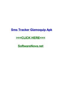 Mobile Sms Tracker App